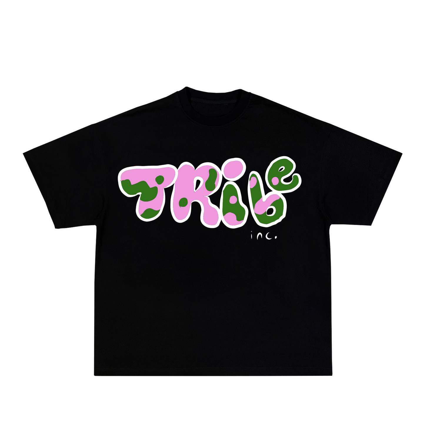 T.R.I.B.E graffiti camo tee 1.2 black