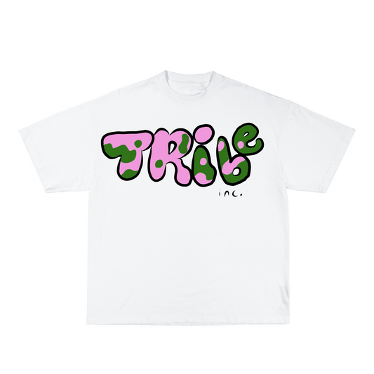 T.R.I.B.E graffiti camo tee 1.2 white