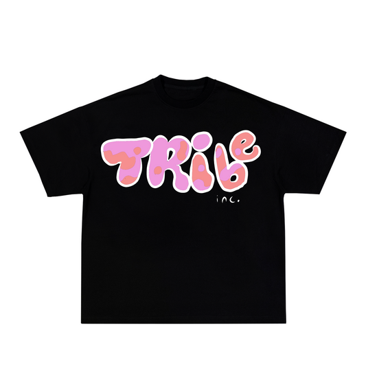 T.R.I.B.E graffiti camo tee 1.3 black