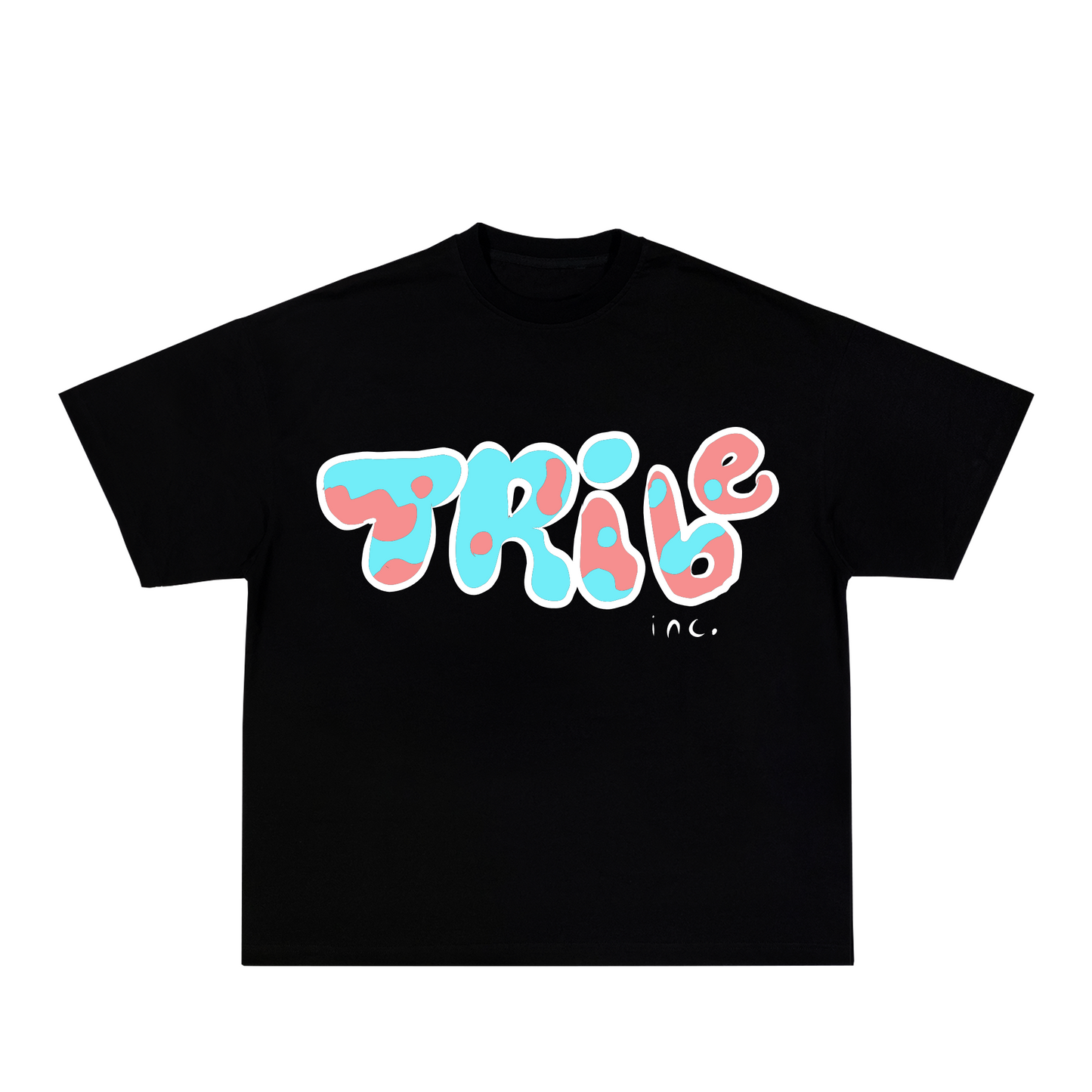 T.R.I.B.E graffiti camo tee 1.4 black