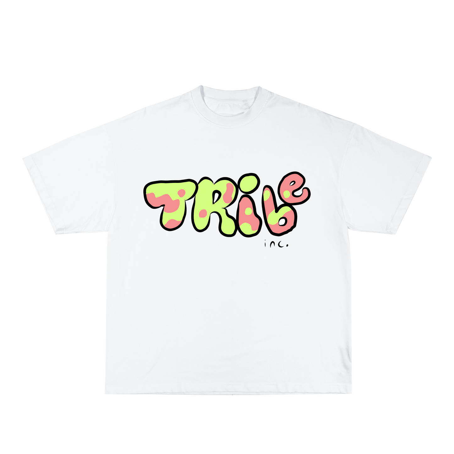 T.R.I.B.E graffiti camo tee white 1.5