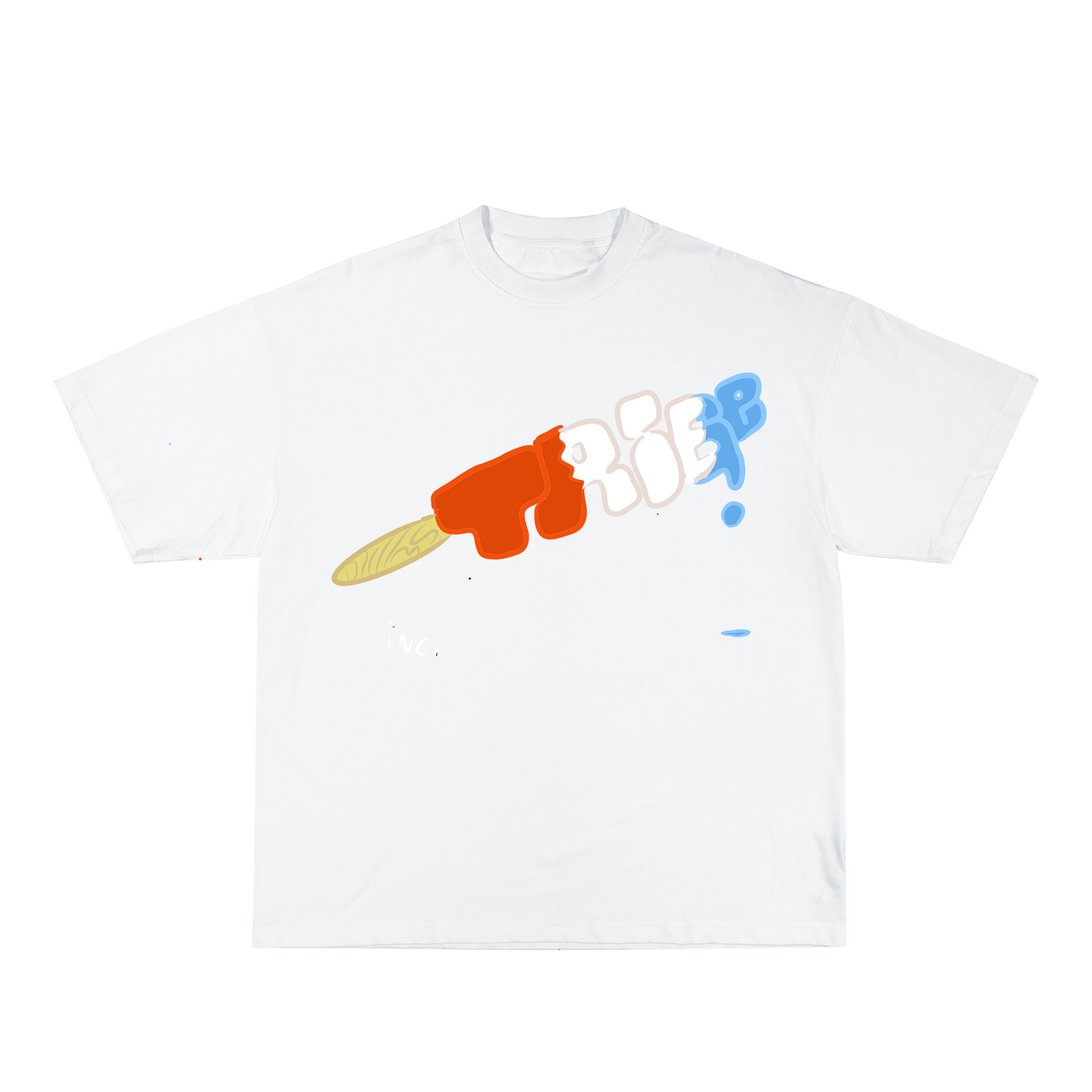 T.R.I.B.E ice pop tee white