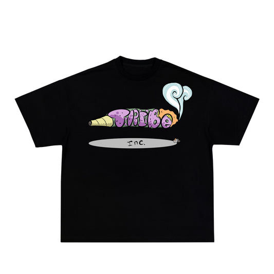 T.R.I.B.E purp joint tee black