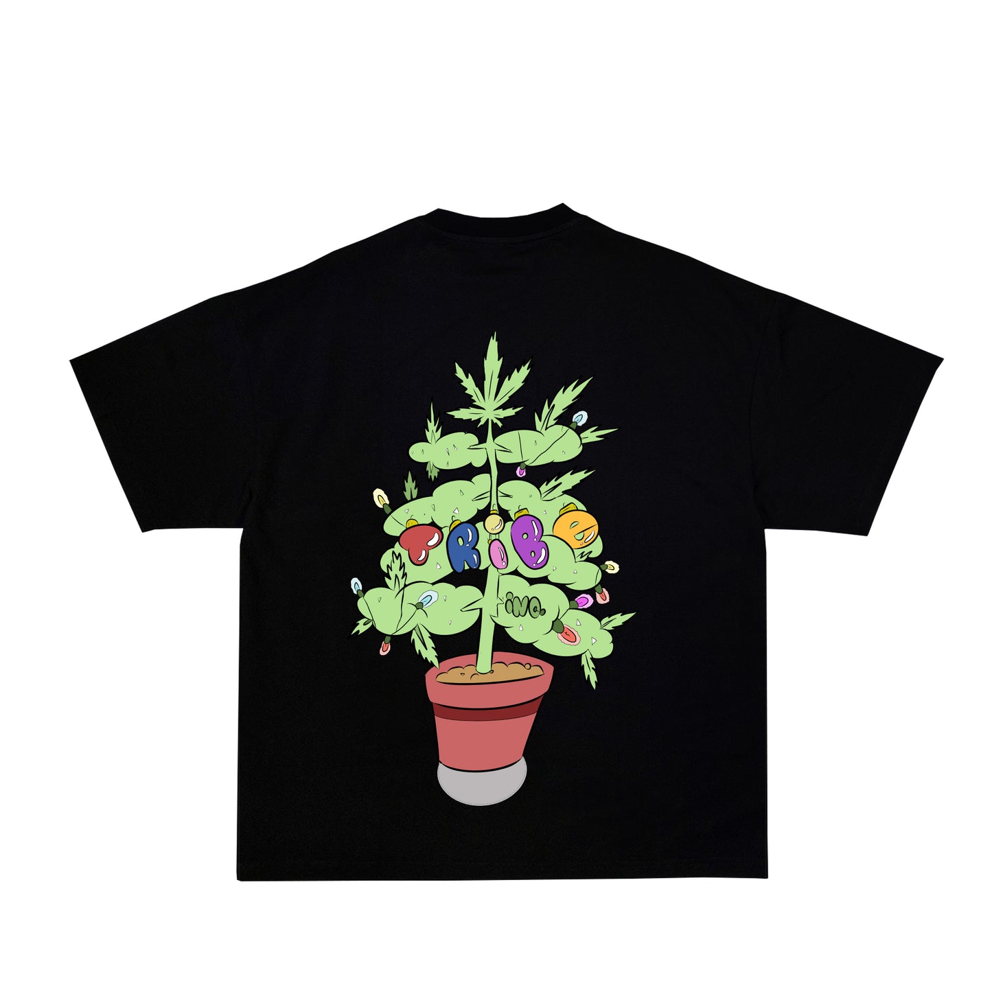 T.R.I.B.E za-mas tree tee black