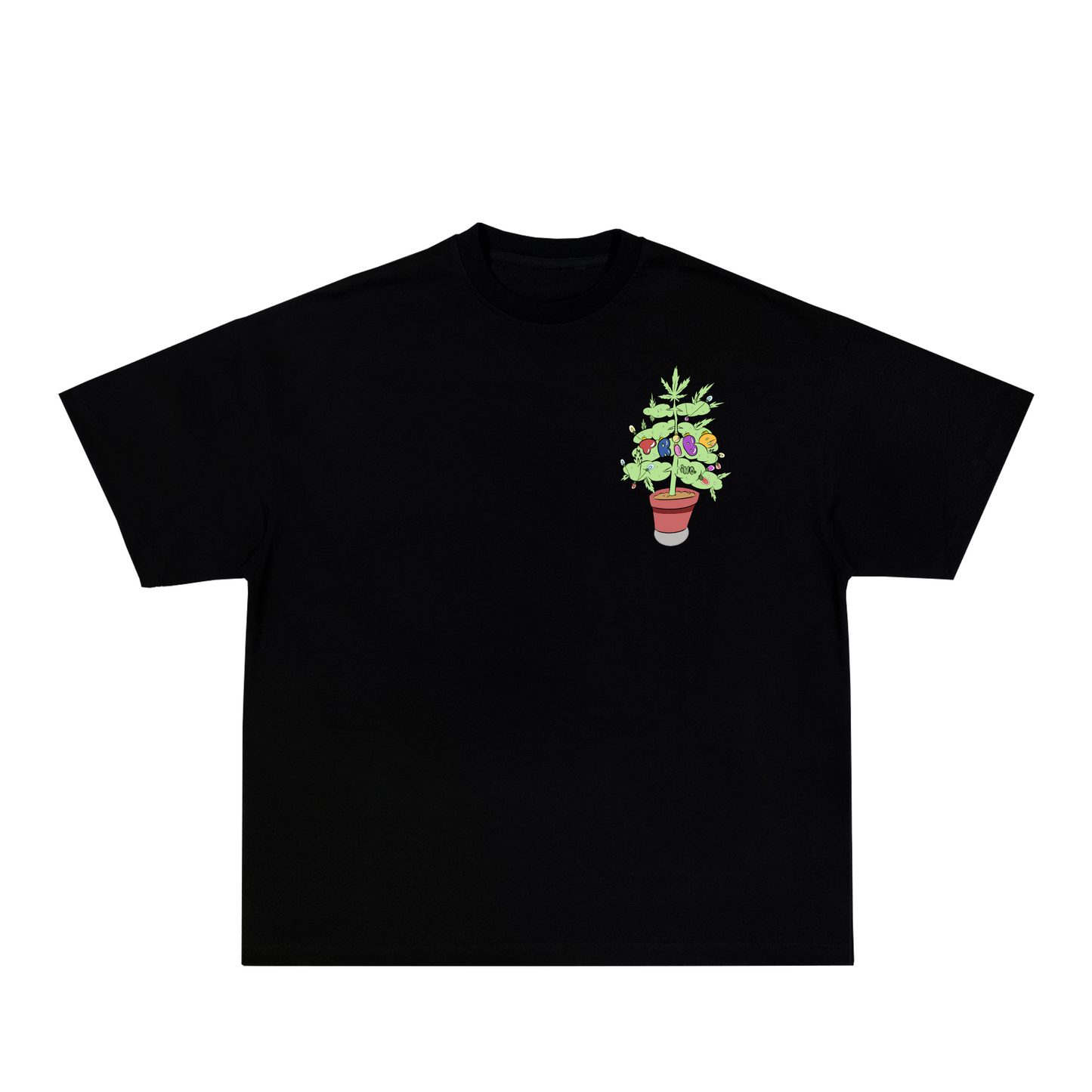 T.R.I.B.E za-mas tree tee black