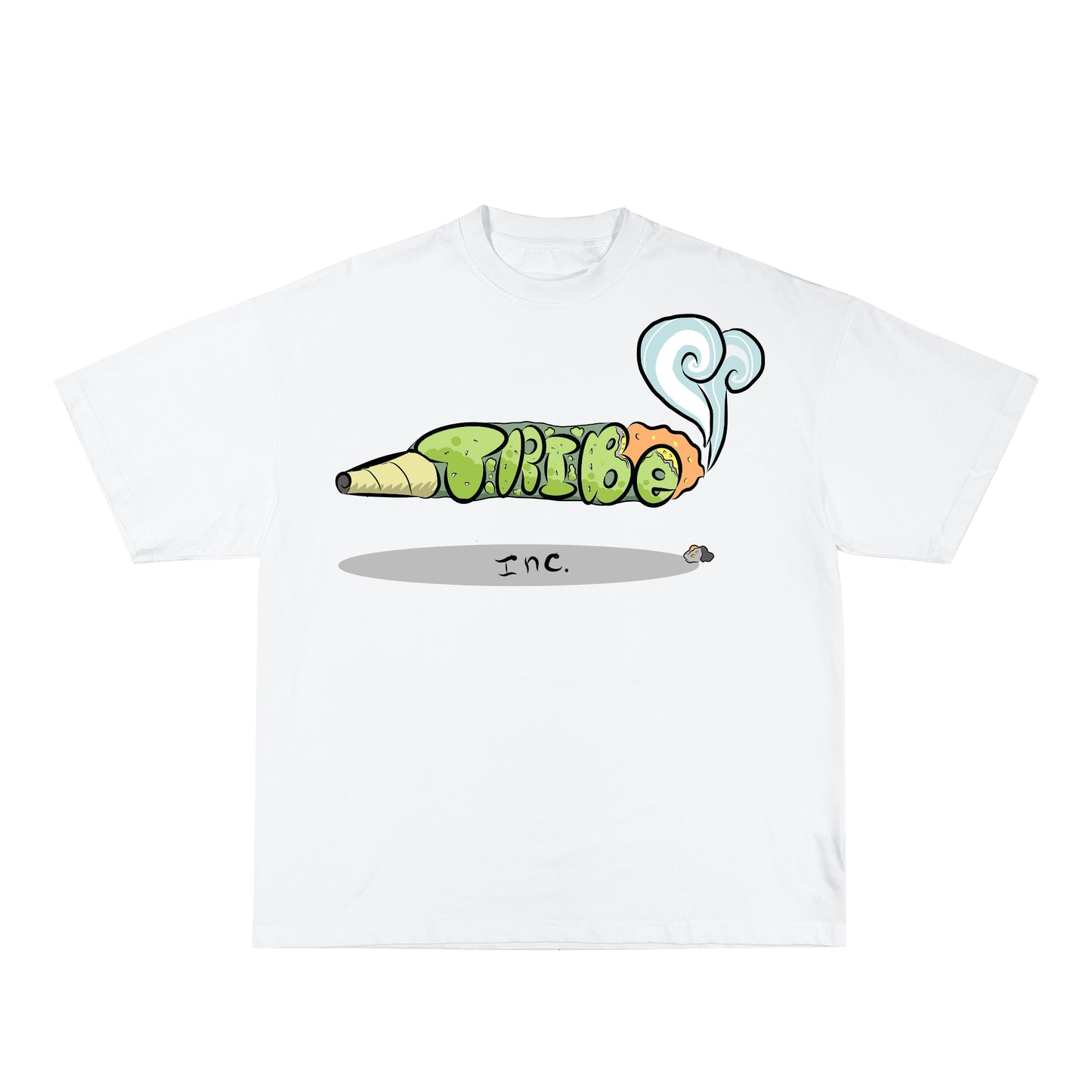 T.R.I.B.E joint tee white