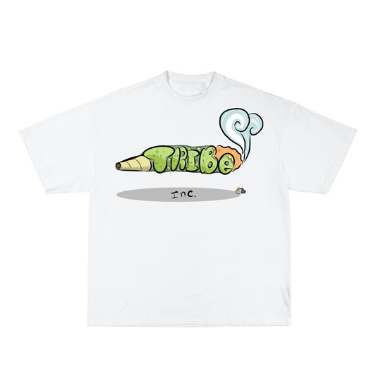 T.R.I.B.E joint tee white